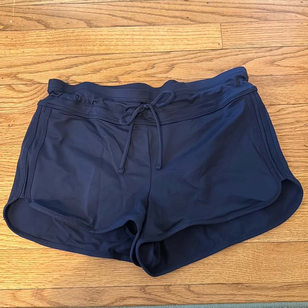 Athleta Drawstring Track Shorts - image 1